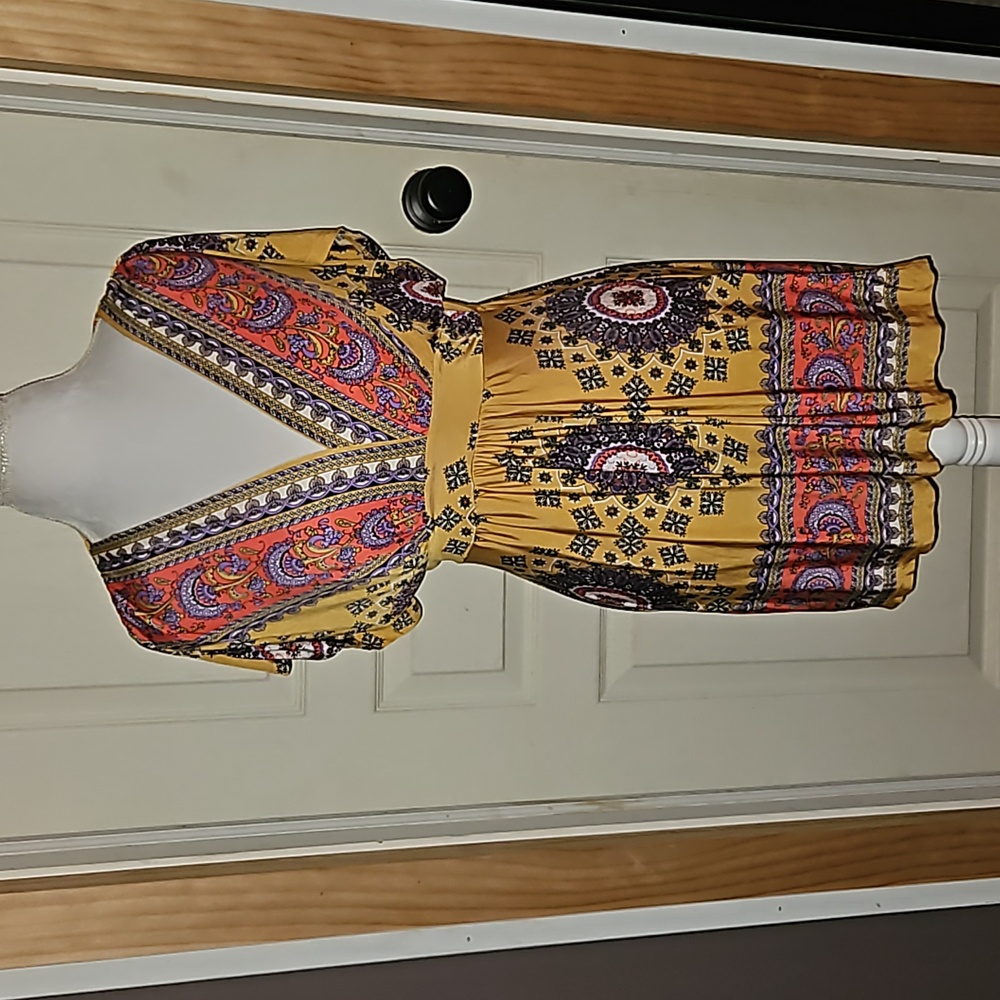 Gorgeous Boho Gold Tunic-Shirt